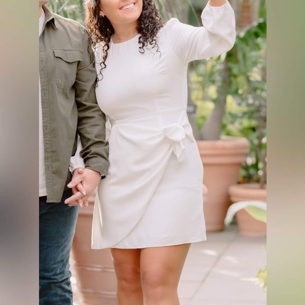 Lulu's White Mini Dress